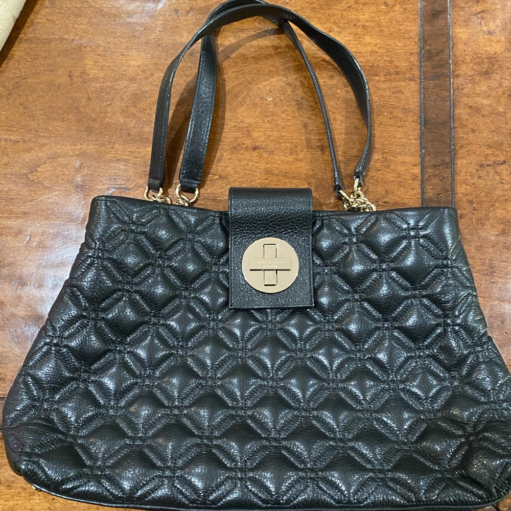 🌸Kate Spade black quilted bag🌸